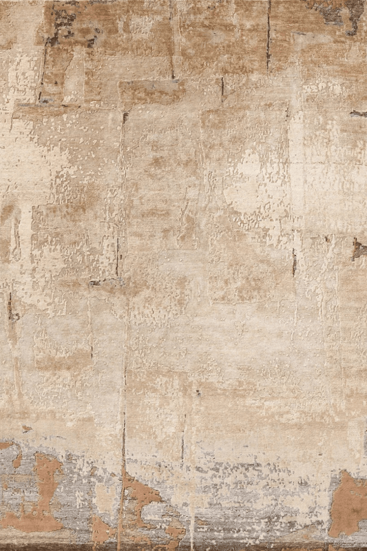 Amber Ruins Carpet | Luxury Wool & Silk Hand - knotted - The Carpetier™