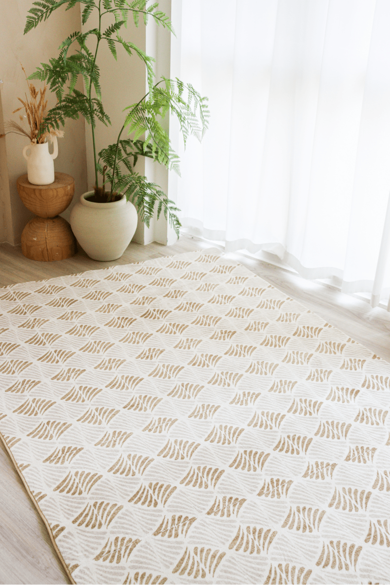 Amber Shell Carpet | Scandinavian | Polyfibre Cashmere Series - The Carpetier™