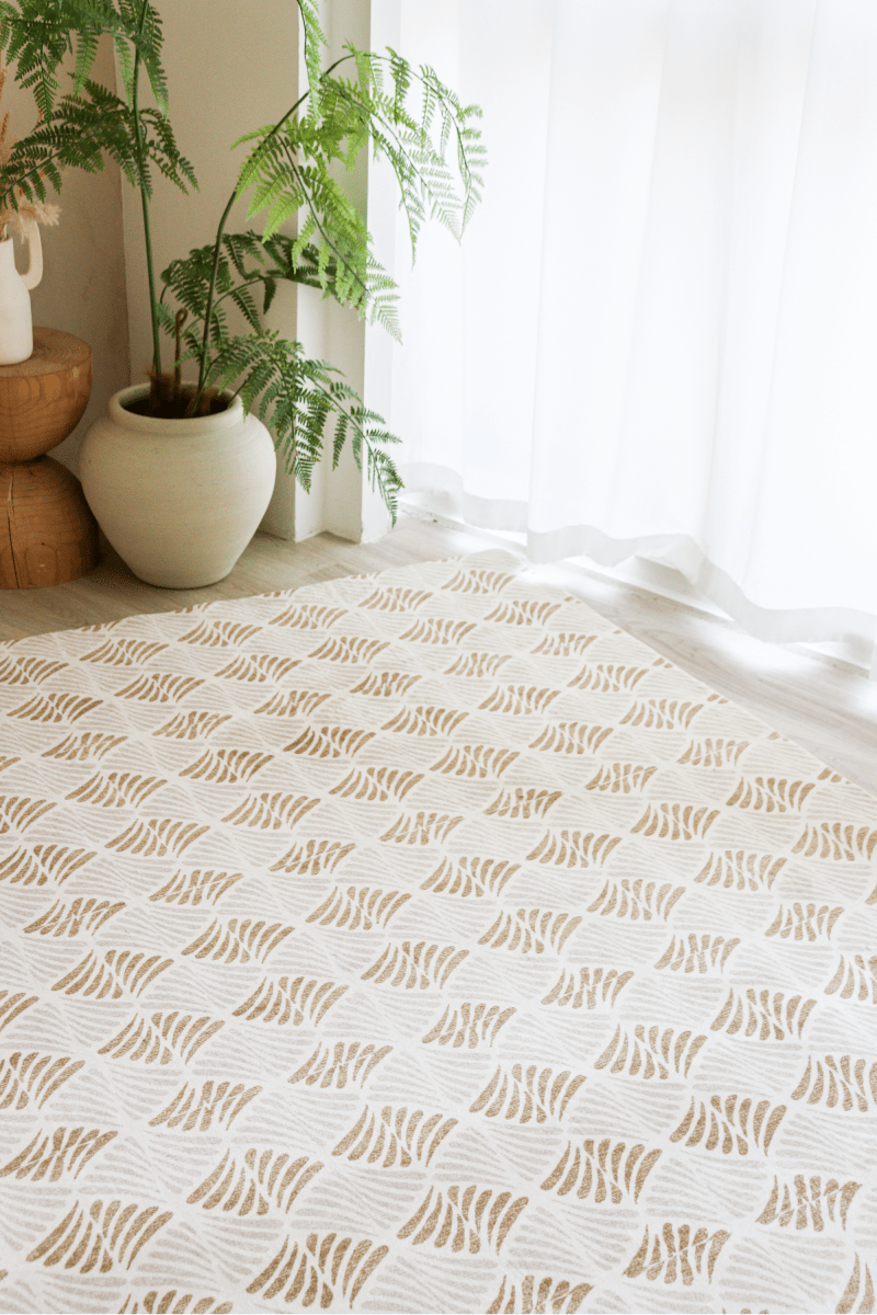 Amber Shell Carpet | Scandinavian | Polyfibre Cashmere Series - The Carpetier™