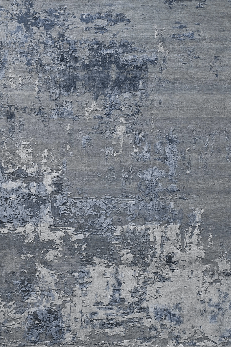 Arctic Dusk Carpet | Luxury Wool & Silk Hand - knotted - The Carpetier™