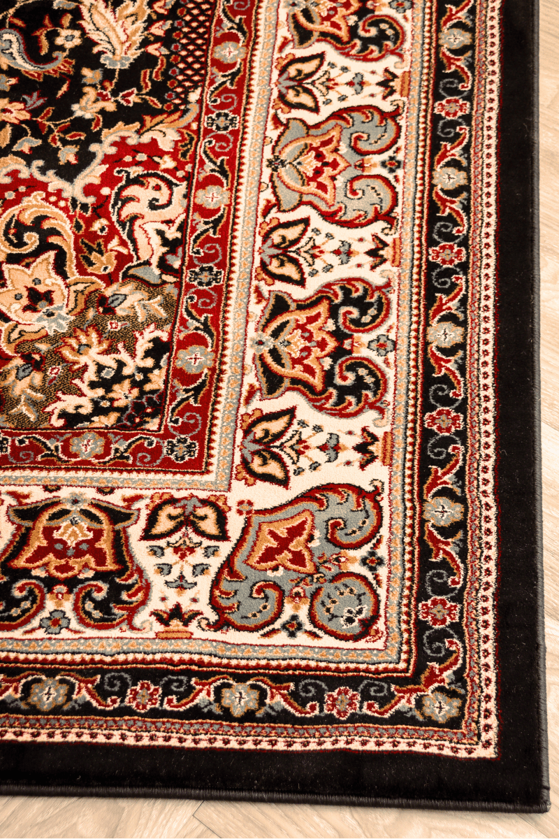 Black Ruby Carpet | Ankara | Royal Persian Series - The Carpetier™