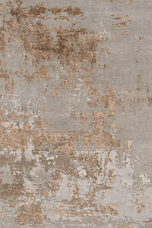 Bronze Twilight Carpet | Luxury Wool & Silk Hand - knotted - The Carpetier™