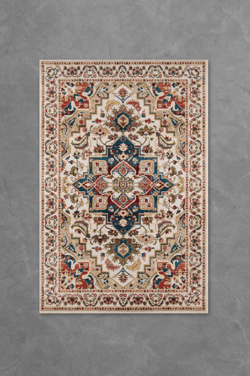 Byzantine Jewel Floor Mat | Polyfibre Cashmere - The Carpetier™