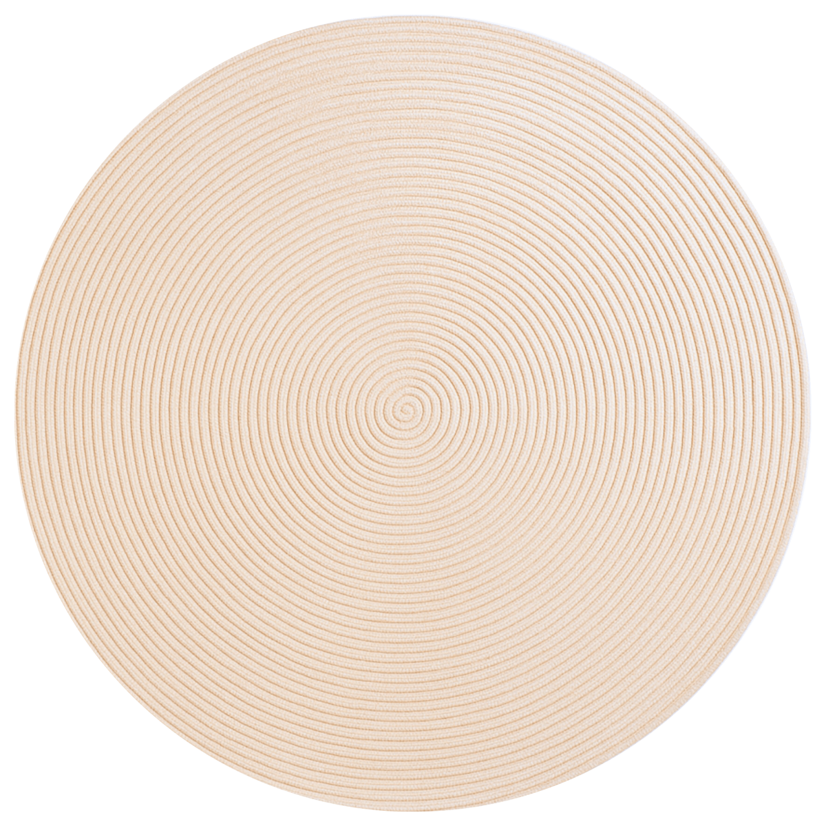 Champagne Beige Round Carpet | 100% Nylon | Dual - Sided - The Carpetier™