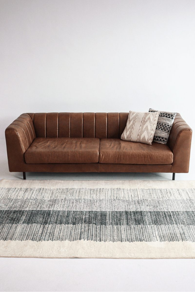 Charcoal Drift Carpet | Scandinavian | Polyfibre Cashmere Series - The Carpetier™