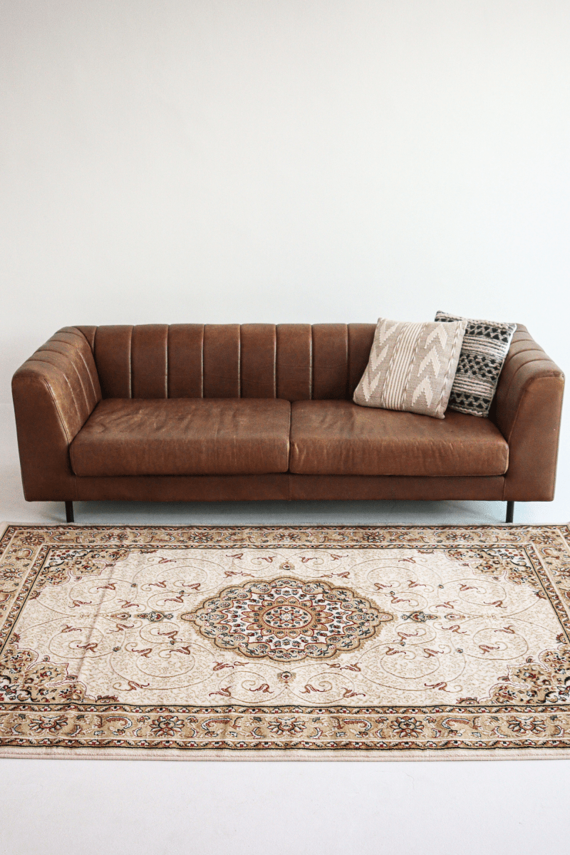 Classic Ivory Carpet | Iranshar | Royal Persian Series - The Carpetier™