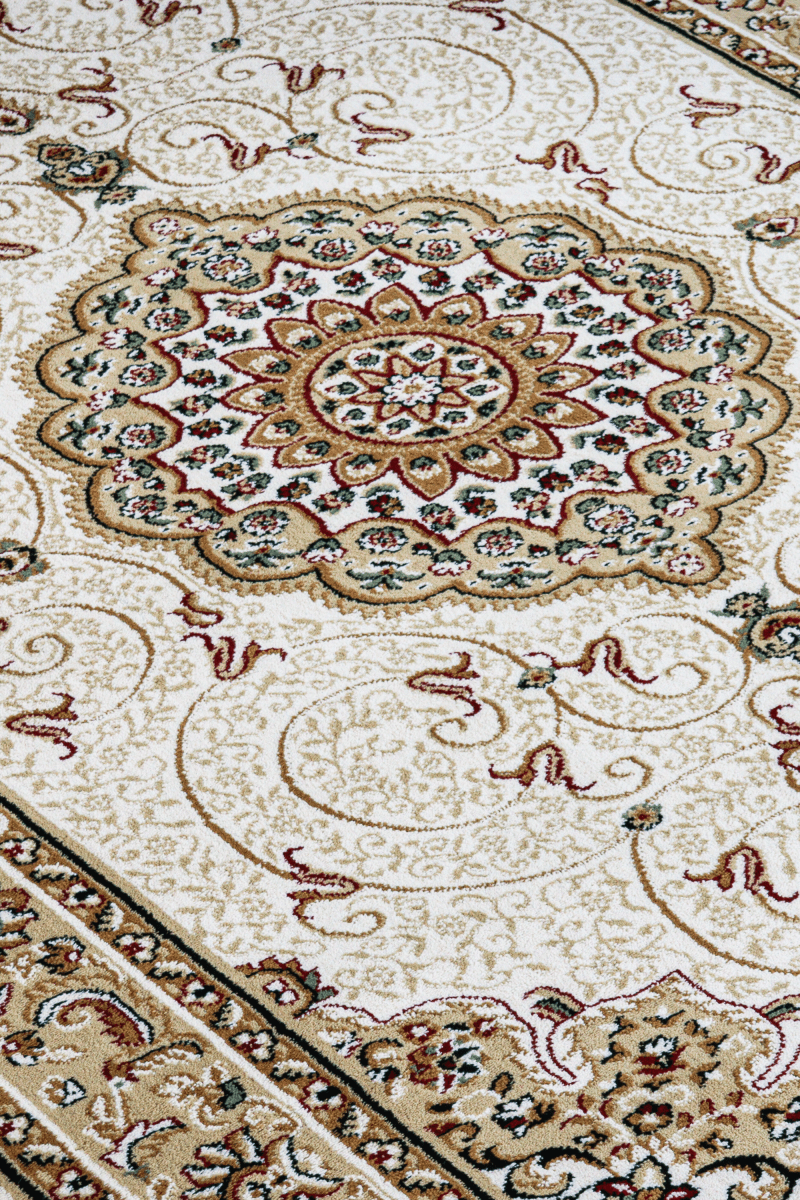 Classic Ivory Carpet | Iranshar | Royal Persian Series - The Carpetier™