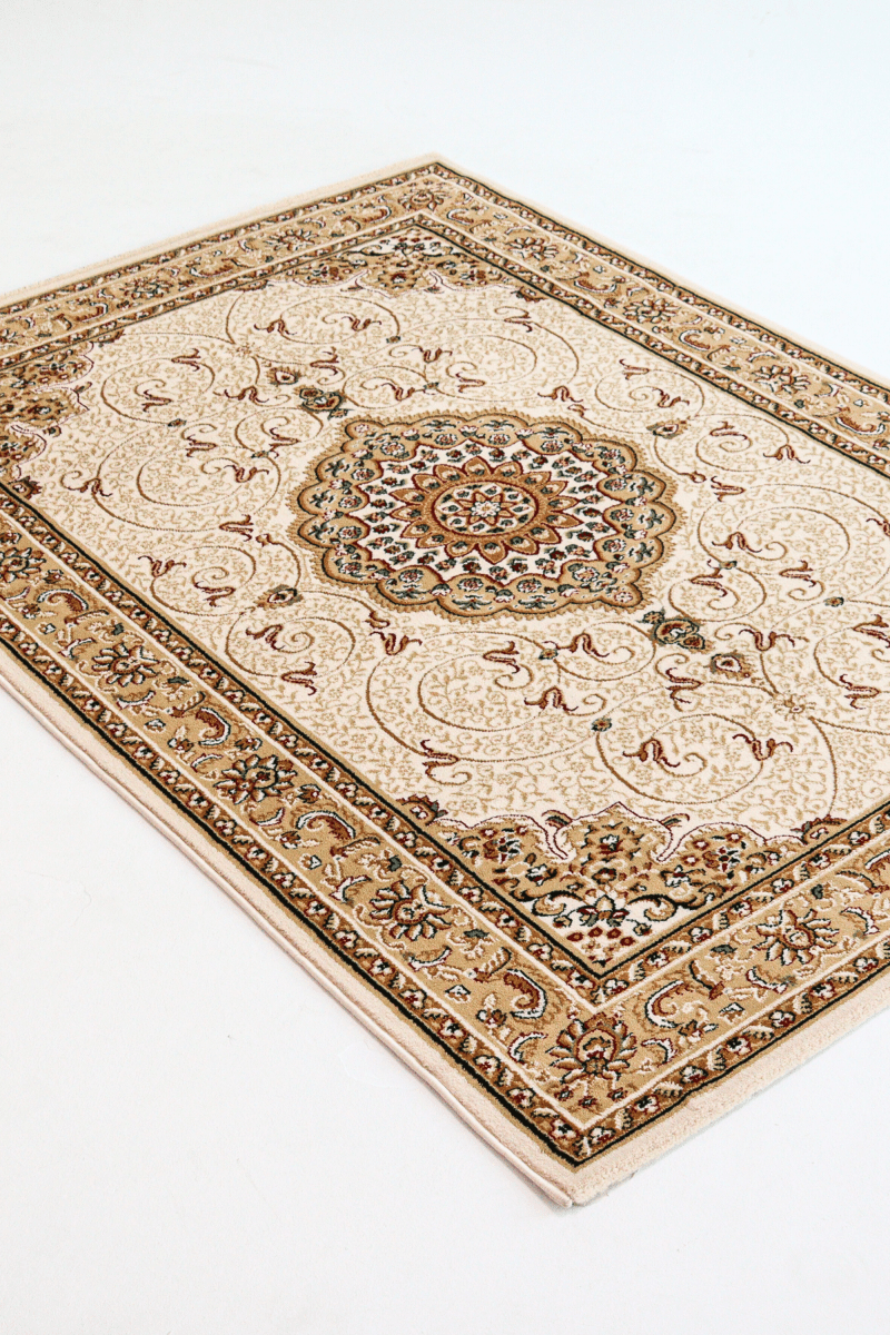 Classic Ivory Carpet | Iranshar | Royal Persian Series - The Carpetier™