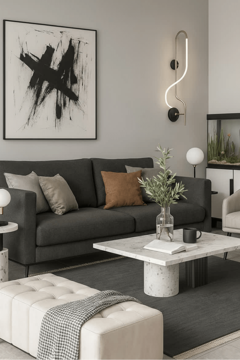 Coal | New Zealand Wool Handloomed With Tassels - The Carpetier™