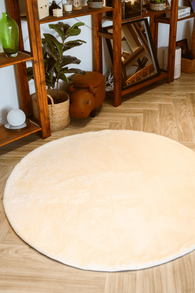Cream White Carpet | Cloud Fur Series - The Carpetier™