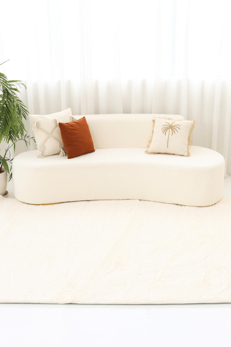 Cream White Carpet | Cloud Fur Series - The Carpetier™