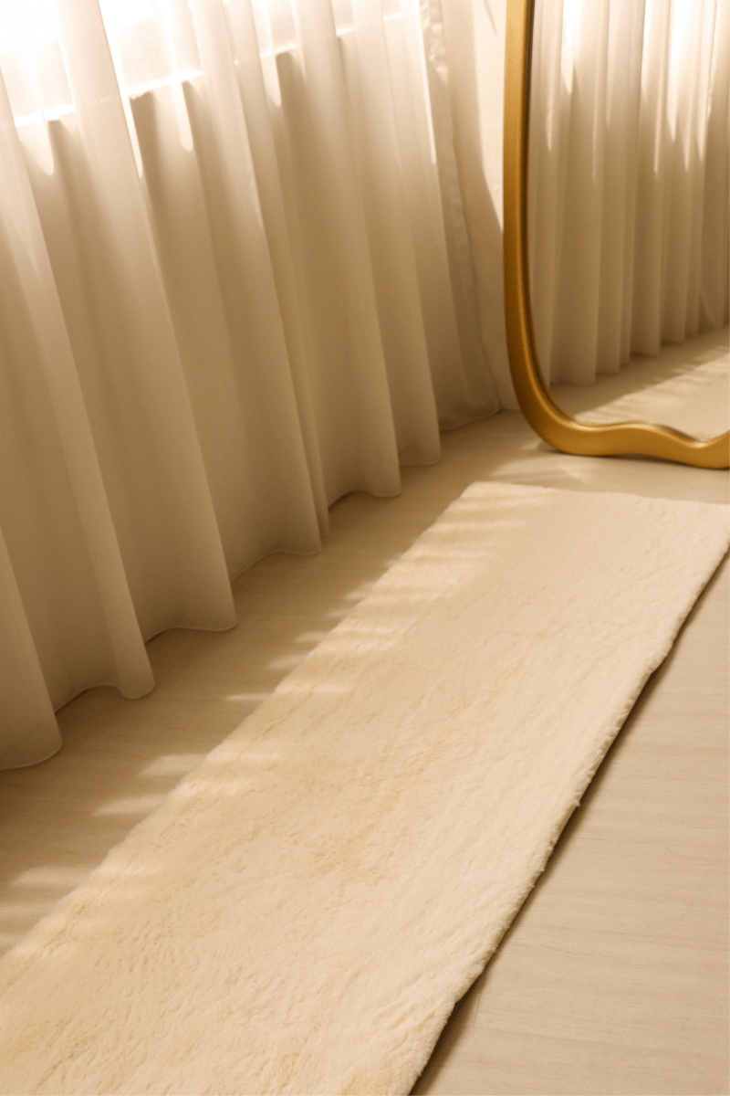 Cream White Carpet | Cloud Fur Series - The Carpetier™