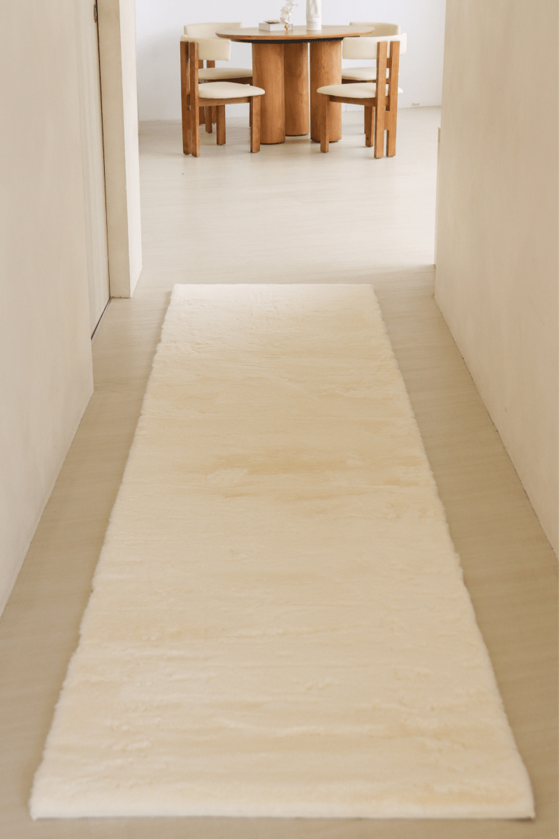 Cream White Carpet | Cloud Fur Series - The Carpetier™