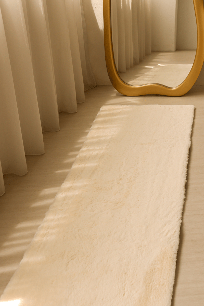 Cream White Carpet | Cloud Fur Series - The Carpetier™