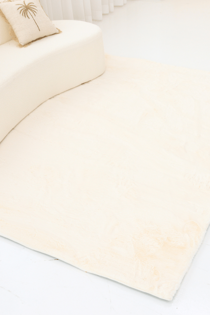 Cream White Carpet | Cloud Fur Series - The Carpetier™