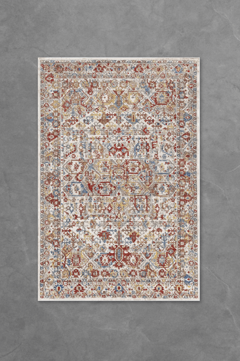 Crimson Heritage Floor Mat | Polyfibre Cashmere - The Carpetier™