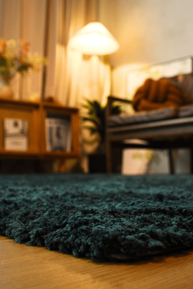 Dark Pine Green LuxeFur Carpet | LuxeFur Dyed Series - The Carpetier™
