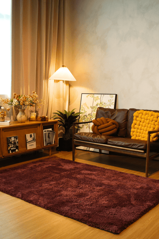 Dark Rose Taupe LuxeFur Carpet | LuxeFur Dyed Series - The Carpetier™