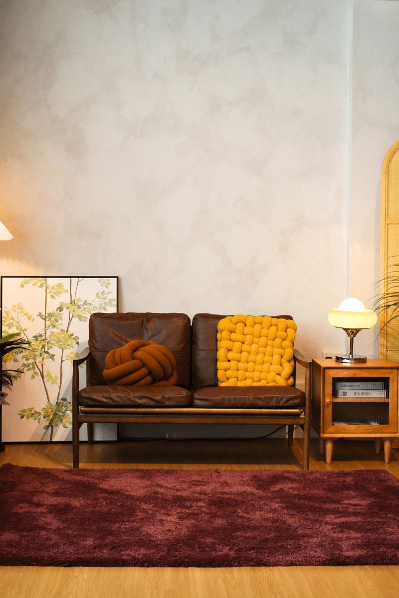 Dark Rose Taupe LuxeFur Carpet | LuxeFur Dyed Series - The Carpetier™