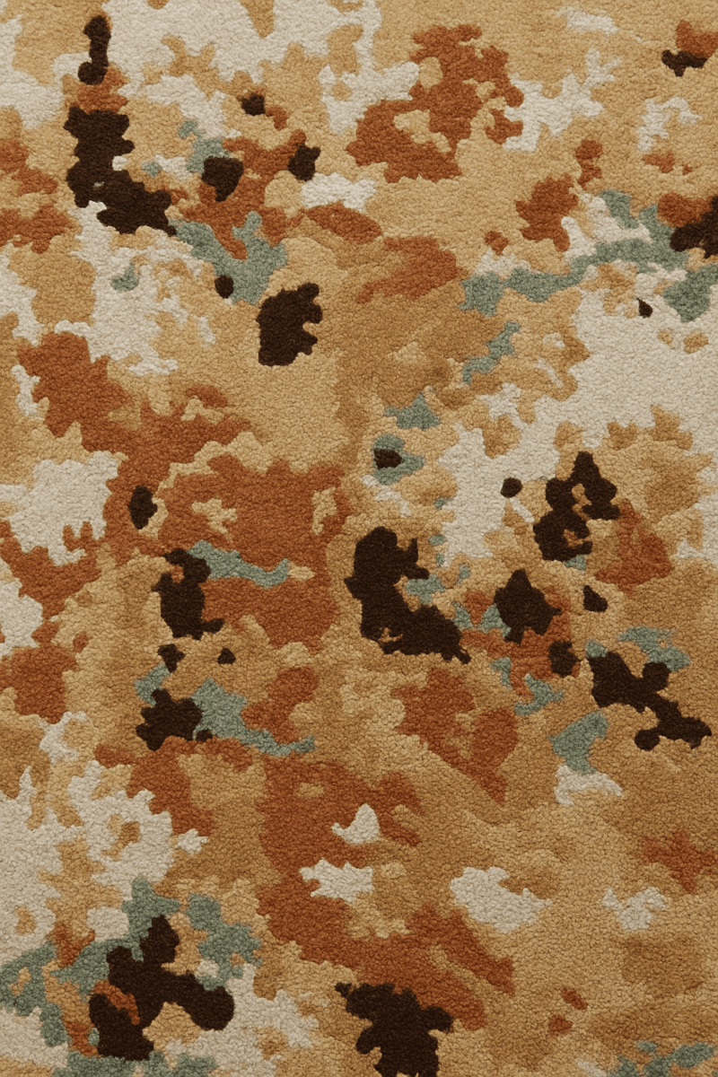 Flair Rug in Amber Terracotta | Customizable - The Carpetier™