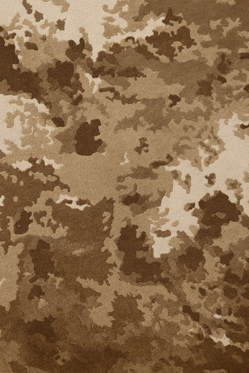 Flair Rug in Mocha Earth | Customizable - The Carpetier™