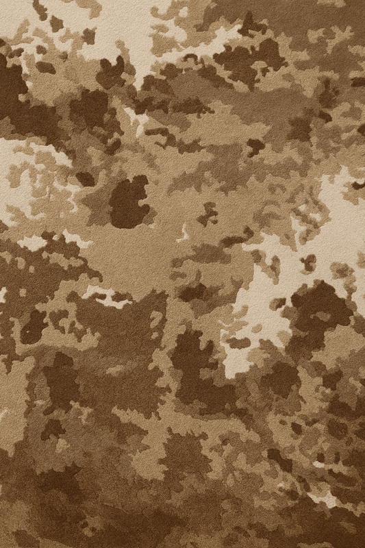 Flair Rug in Mocha Earth | Customizable - The Carpetier™