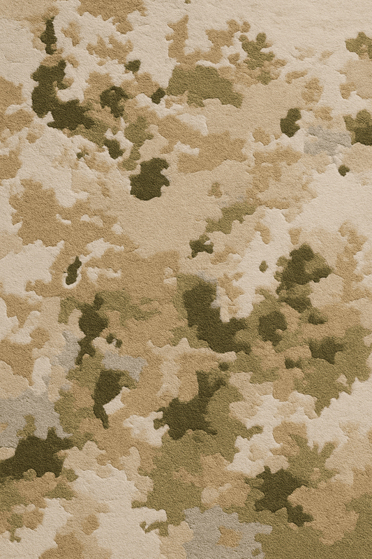 Flair Rug in Olive Sand | Customizable - The Carpetier™