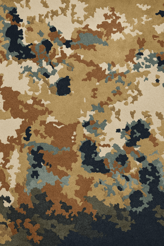 Flair Rug in Woodland Ochre | Customizable - The Carpetier™