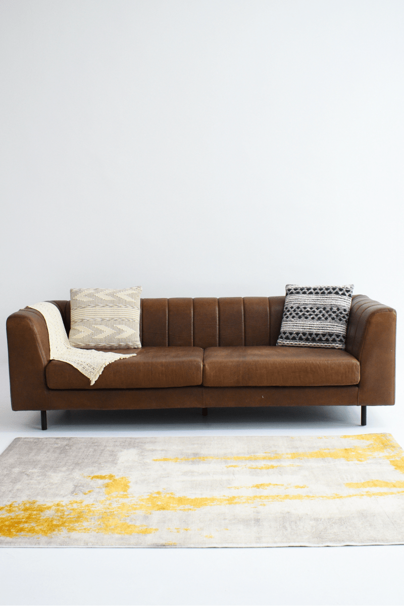 Gold Splash Carpet | Modern | Polyfibre Cashmere Series - The Carpetier™
