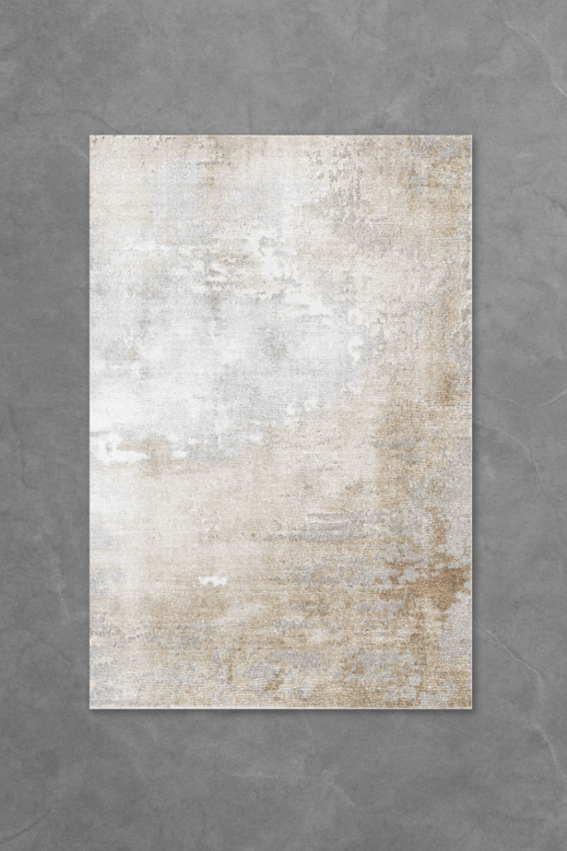 Golden Haze Floor Mat | Polyfibre Cashmere - The Carpetier™