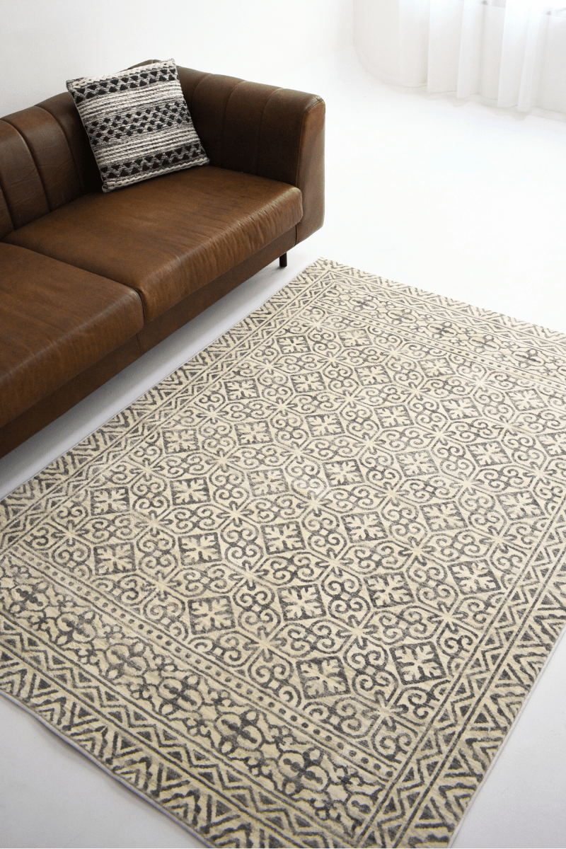 Heritage Tile Carpet | Persian | Polyfibre Cashmere Series - The Carpetier™