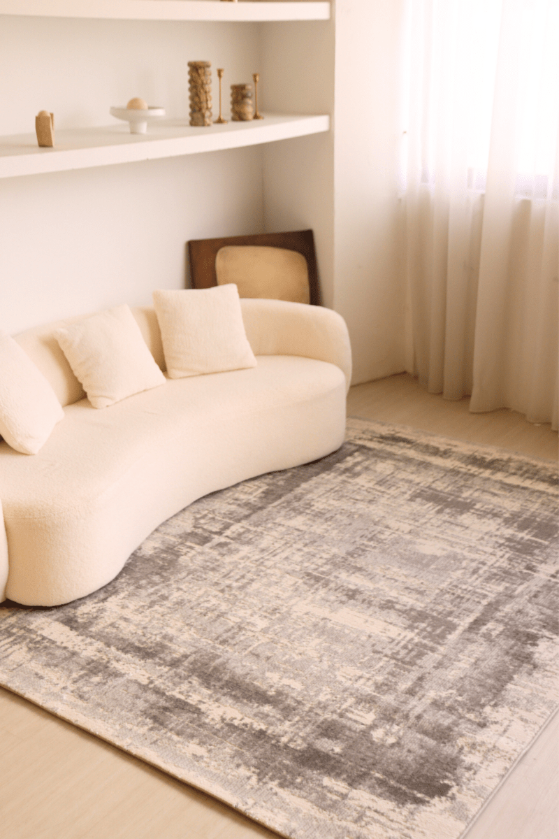 Ivory Lattice Luxury Carpet | Carlton Modern Series - The Carpetier™