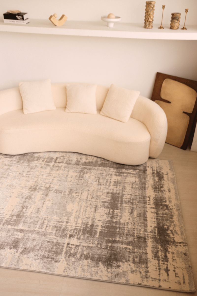 Ivory Lattice Luxury Carpet | Carlton Modern Series - The Carpetier™