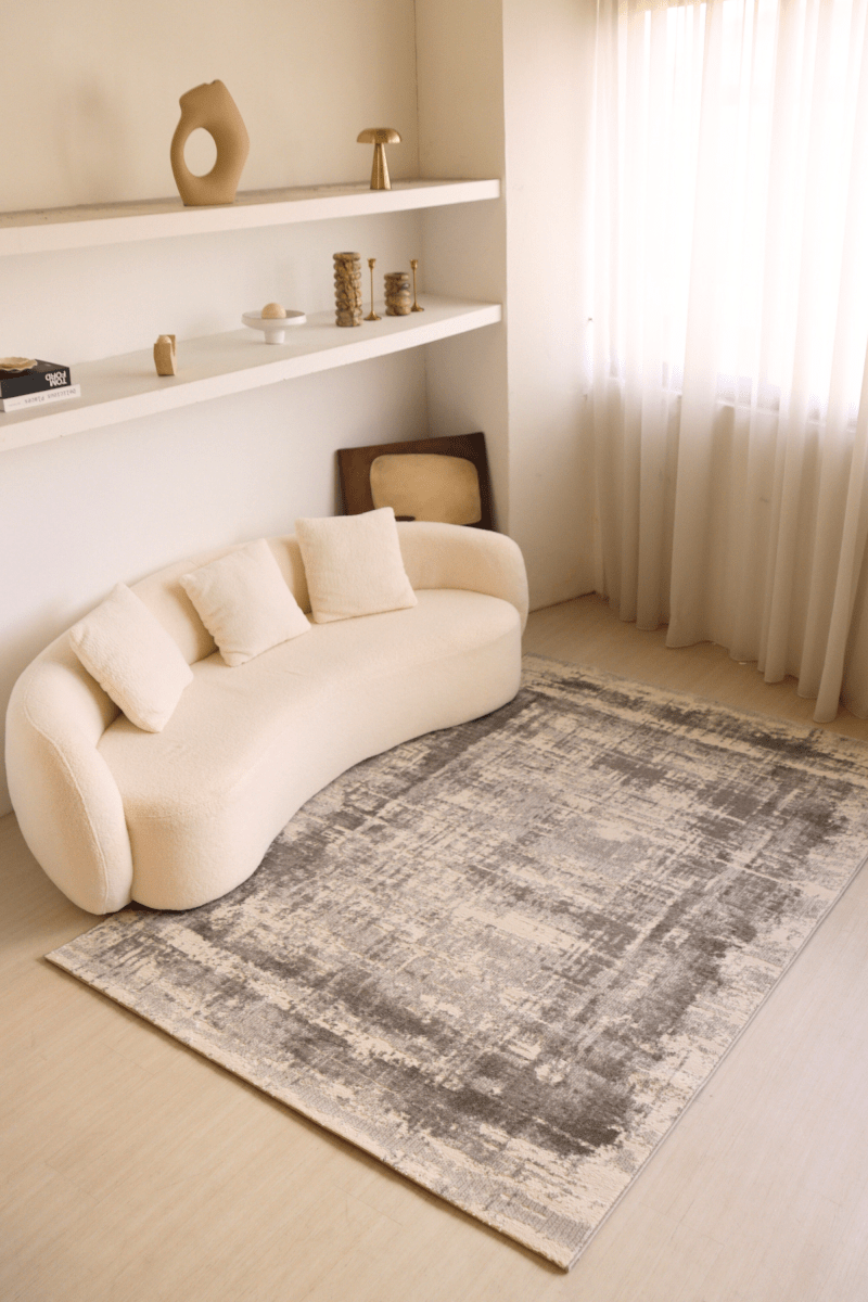 Ivory Lattice Luxury Carpet | Carlton Modern Series - The Carpetier™