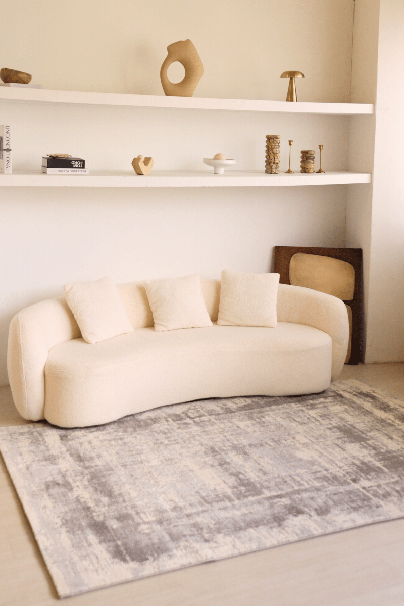 Ivory Lattice Luxury Carpet | Carlton Modern Series - The Carpetier™