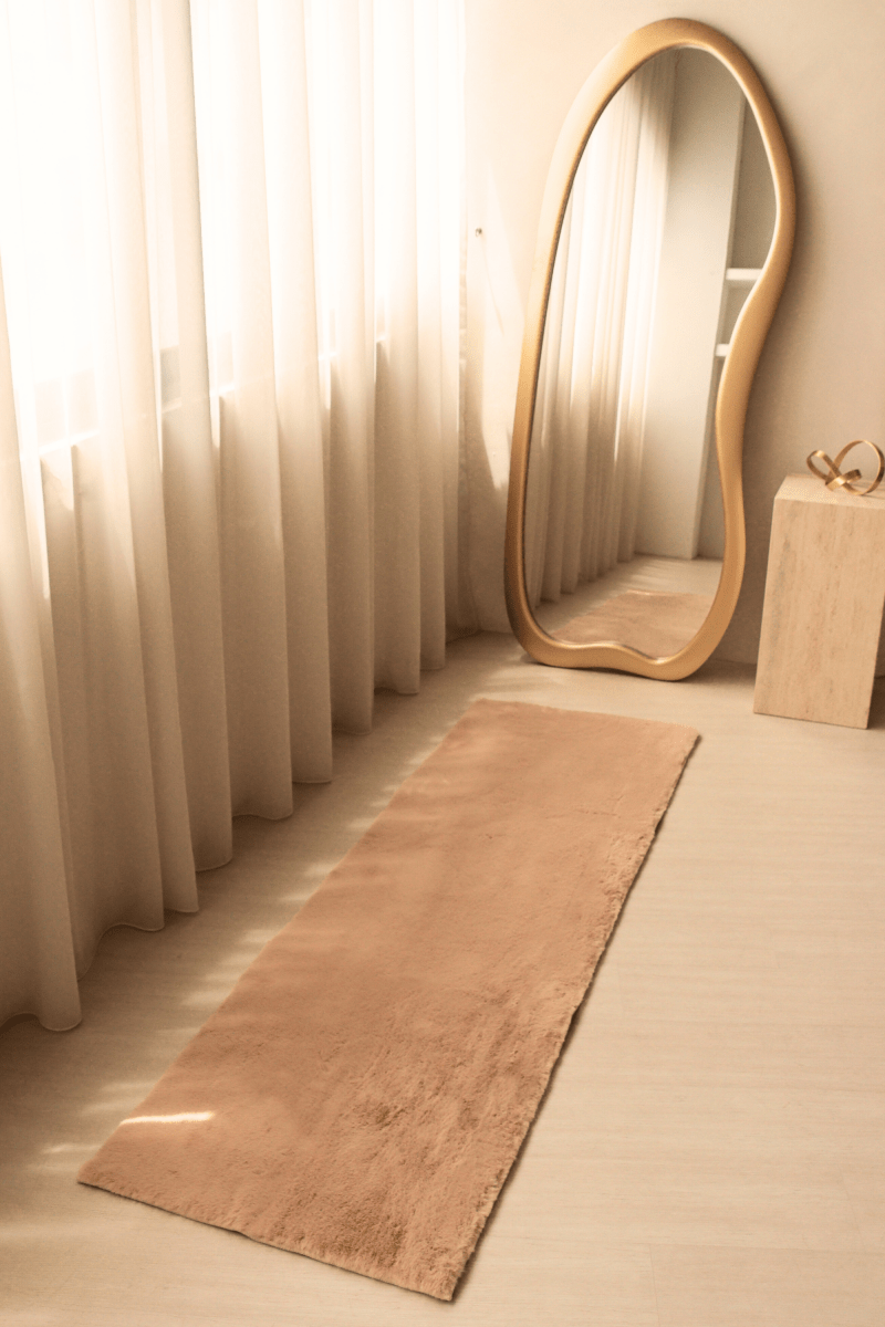 Latte Brown Runner | Cloud Fur Series - The Carpetier™