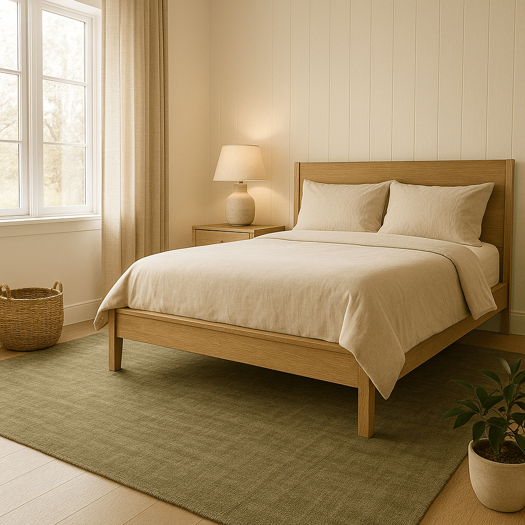 Linen Carpet | Luxury Wool Handloomed - The Carpetier™
