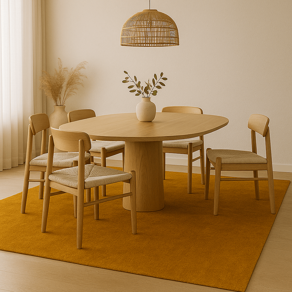 Marigold Carpet | Luxury Wool Handloomed - The Carpetier™