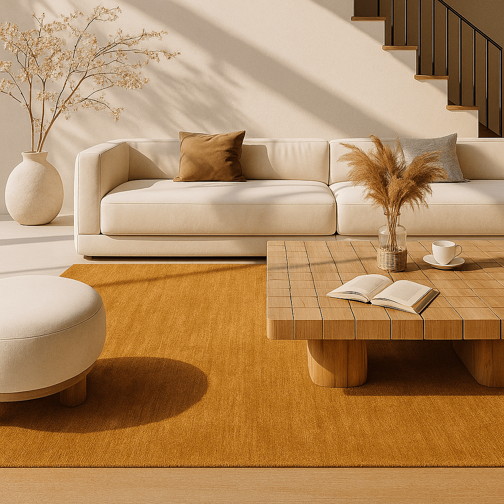 Marigold Carpet | Luxury Wool Handloomed - The Carpetier™