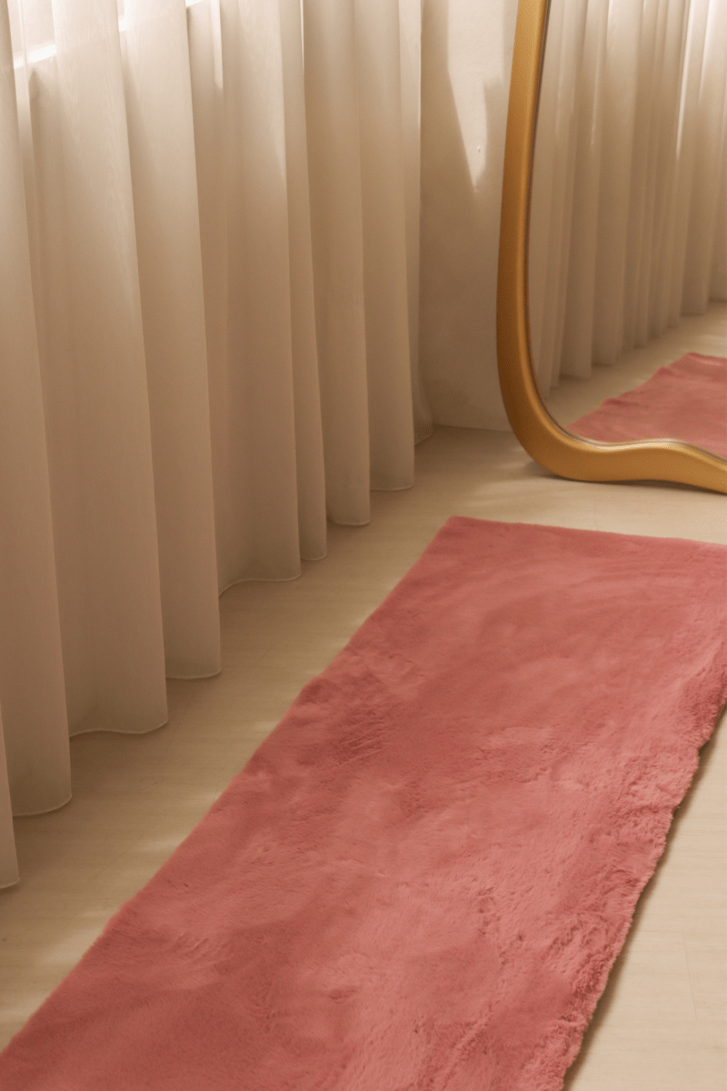Mauve Pink Runner | Cloud Fur Series - The Carpetier™