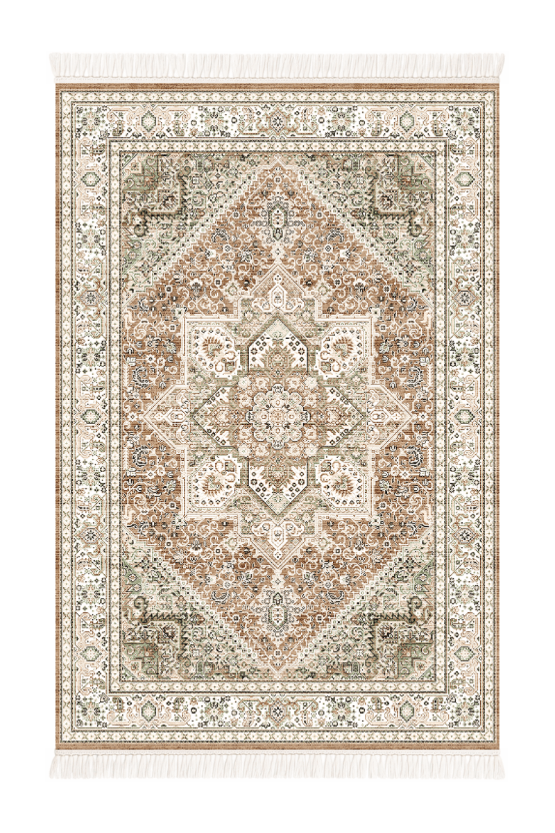 Medina Garden Prayer Mat | Polyfibre Cashmere - The Carpetier™