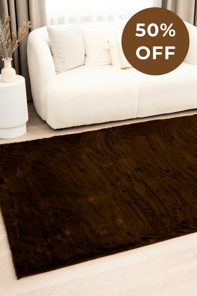 Mocha Brown Carpet | Cloud Fur Series - The Carpetier™