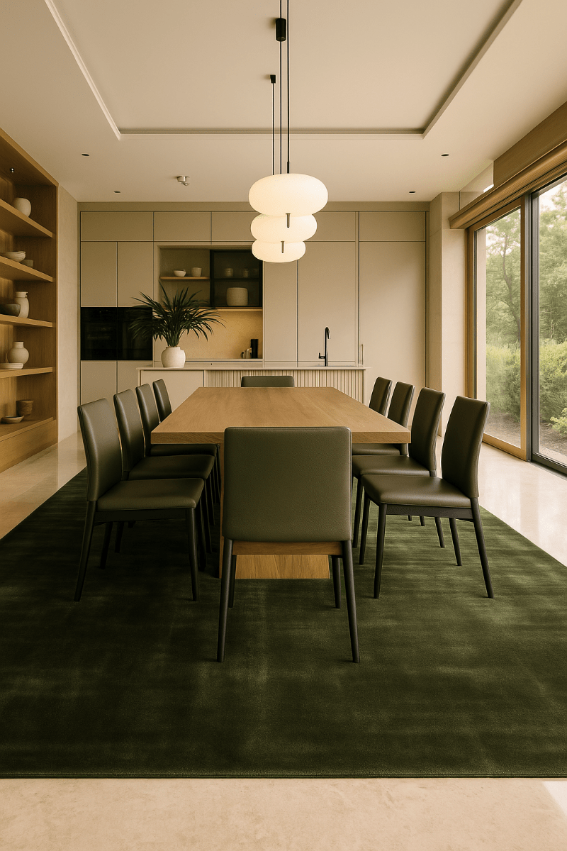 Olive | 100% TENCEL™ Handloomed - The Carpetier™