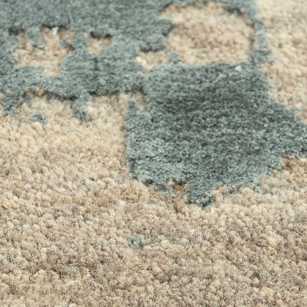 Olive Forest Carpet | Luxury Wool & Silk Hand - knotted - The Carpetier™