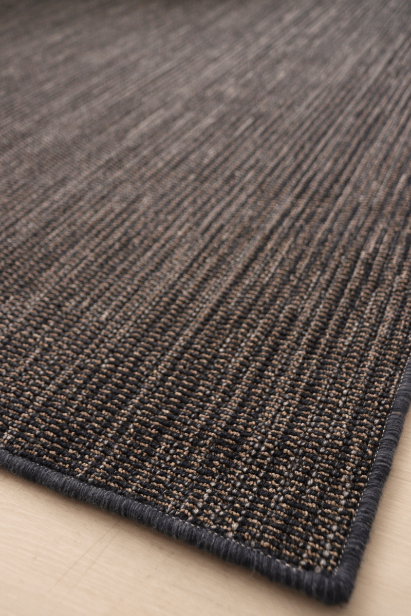 Oxford Blue & Walnut Multi - Coloured Loop Pile Carpet | Earth Series - The Carpetier™