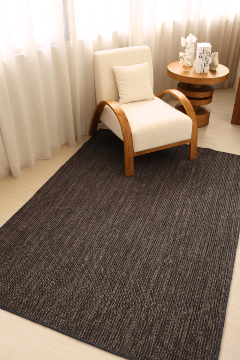 Oxford Blue & Walnut Multi - Coloured Loop Pile Carpet | Earth Series - The Carpetier™