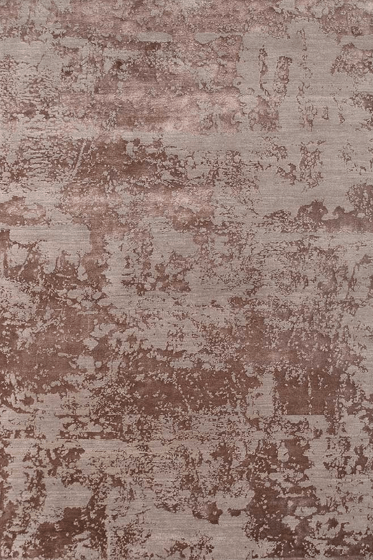 Rosewood Bronze Carpet | Luxury Wool & Silk Handknotted - The Carpetier™