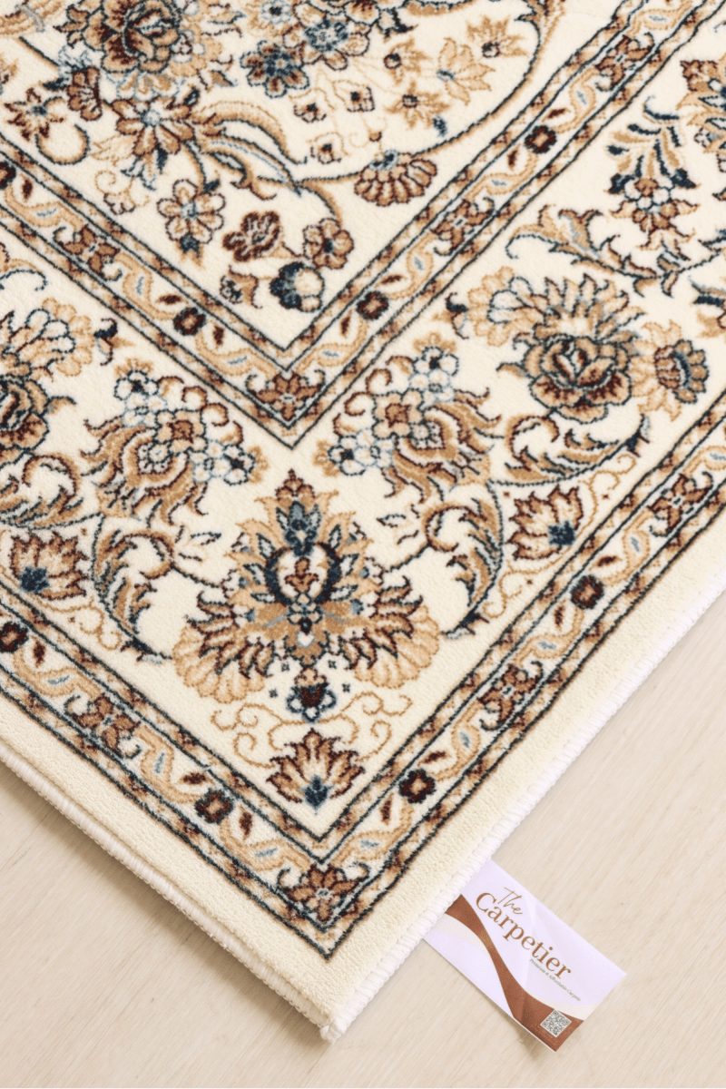 Royal Ivory Carpet | Persian | Polyfibre Cashmere Series - The Carpetier™