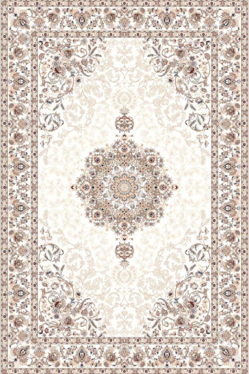 Royal Ivory | Persian | Polyfibre Cashmere Series - The Carpetier™