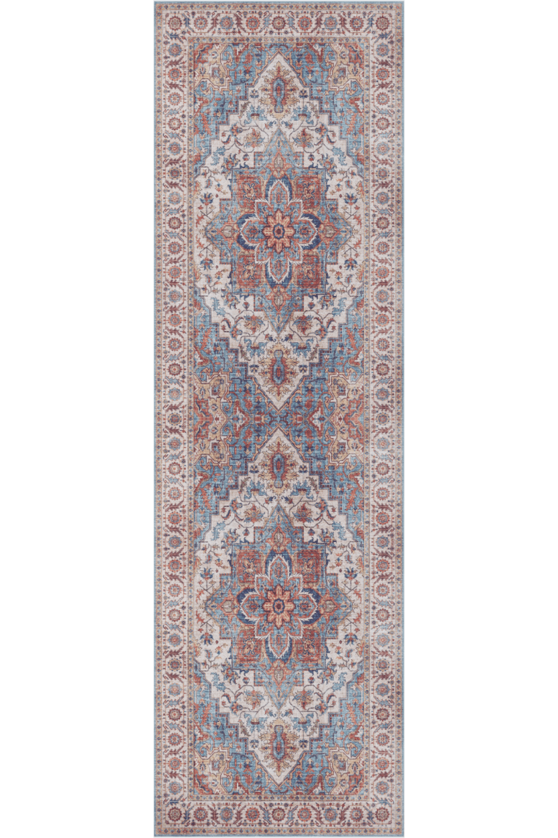 Rustic Jewel Runner | Polyfibre Cashmere - The Carpetier™